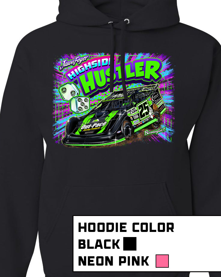 Highside Hustler Pup Crew Hoodies